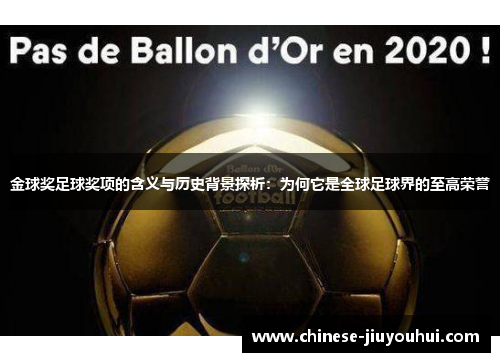 金球奖足球奖项的含义与历史背景探析：为何它是全球足球界的至高荣誉